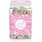 Floral Vine Dog Treat Jar (Personalized)