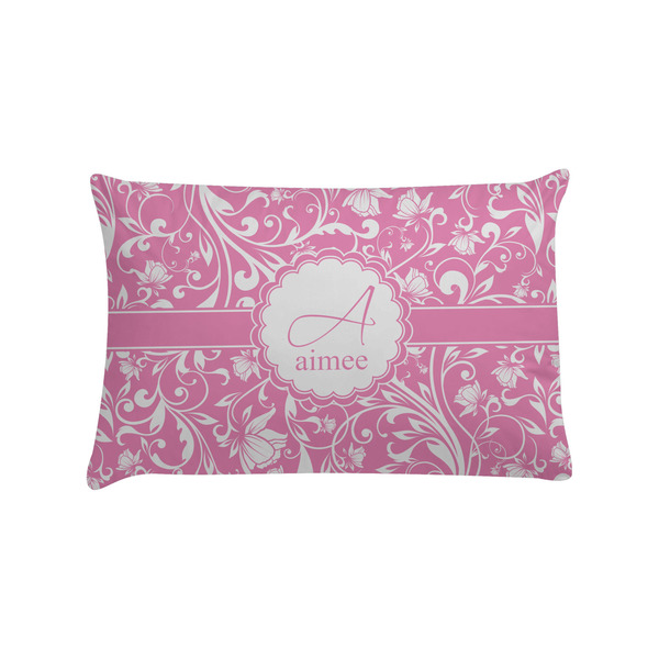 Custom Floral Vine Pillow Case - Standard (Personalized)