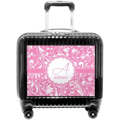 Floral Vine Pilot / Flight Suitcase (Personalized)