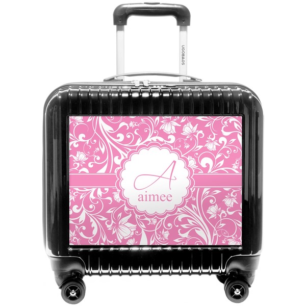 Custom Floral Vine Pilot / Flight Suitcase (Personalized)