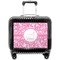 Floral Vine Pilot Bag Luggage with Wheels
