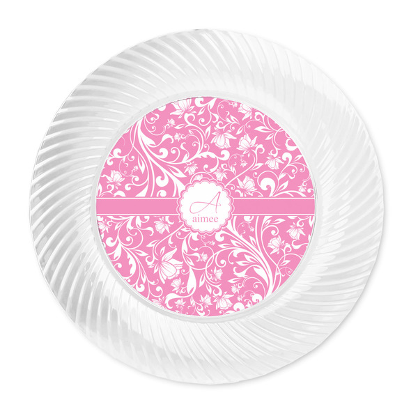 Floral Vine Plastic Party Dinner Plates - Approval