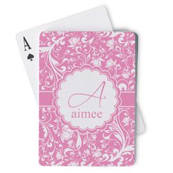 Floral Vine Playing Cards (Personalized)