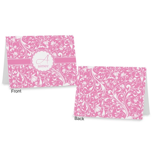 Floral Vine Postcard - Front and Back