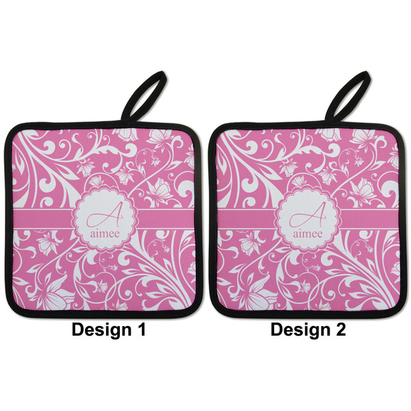 Floral Vine Pot Holders - Set of 2 APPROVAL