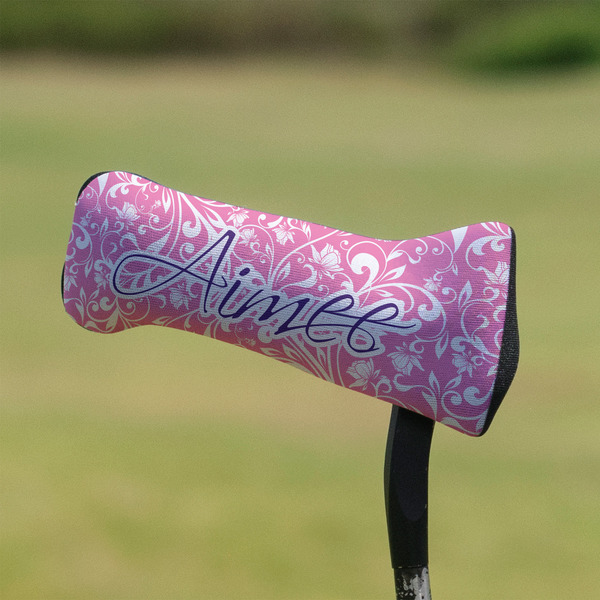 Floral Vine Putter Cover - On Putter