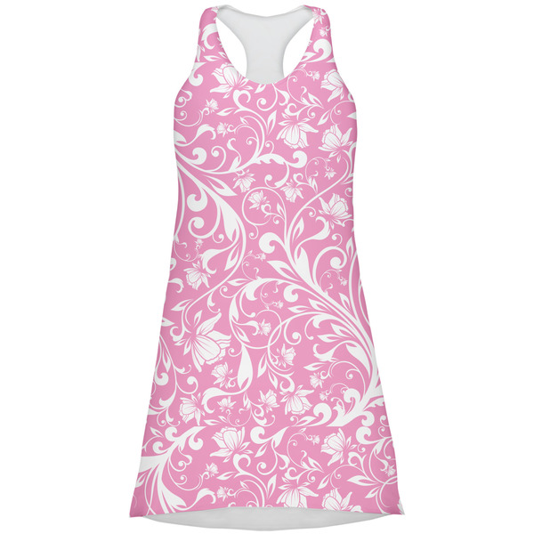 Custom Floral Vine Racerback Dress - X Large