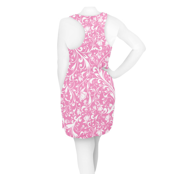 Floral Vine Racerback Dress - On Model - Back