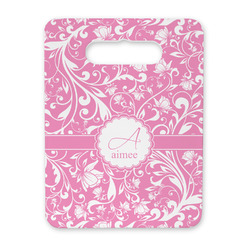 Floral Vine Rectangular Trivet with Handle (Personalized)
