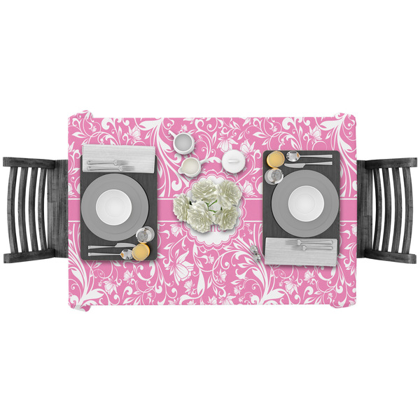 Floral Vine Rectangular Tablecloths - LIFESTYLE