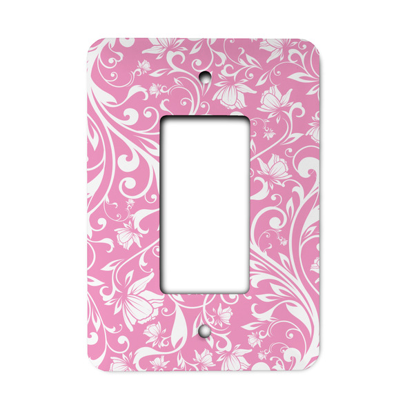 Custom Floral Vine Rocker Style Light Switch Cover
