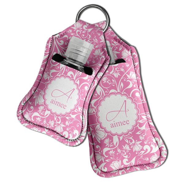 Floral Vine Sanitizer Holder Keychain - Both in Case (PARENT)