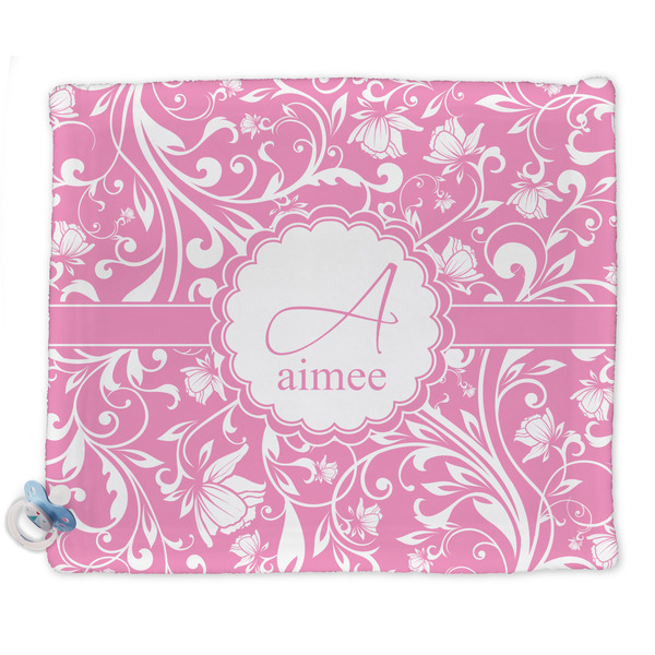 Custom Floral Vine Security Blankets - Double Sided (Personalized)
