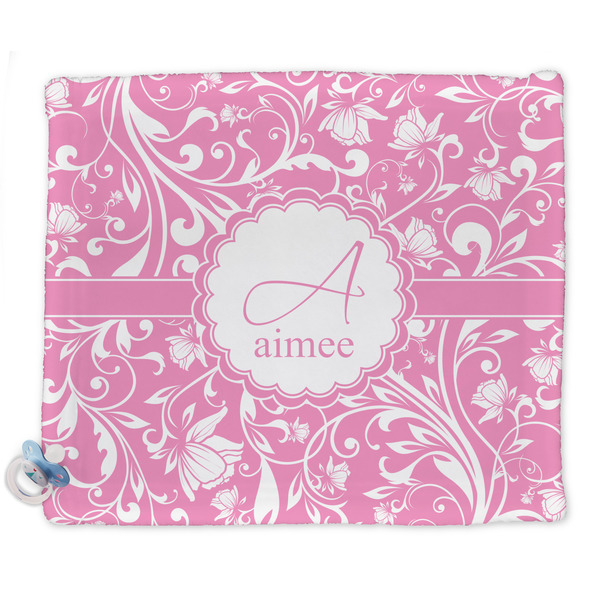 Custom Floral Vine Security Blanket (Personalized)