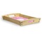 Floral Vine Serving Tray Wood Small - Corner