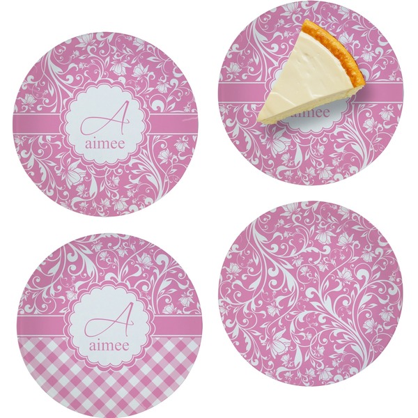 Floral Vine Set of Appetizer / Dessert Plates