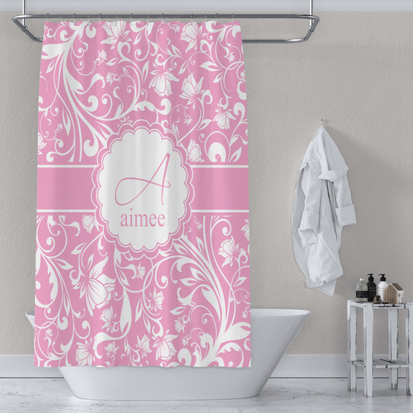 Floral Vine Shower Curtain Lifestyle
