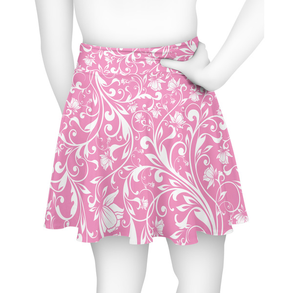 Floral Vine Skater Skirt - Back