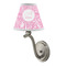 Floral Vine Small Chandelier Lamp - LIFESTYLE (on wall lamp)