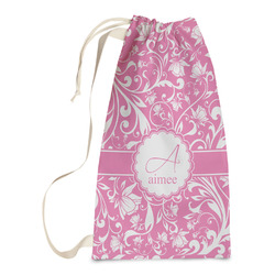 Floral Vine Laundry Bags - Small (Personalized)