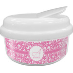 Floral Vine Snack Container (Personalized)