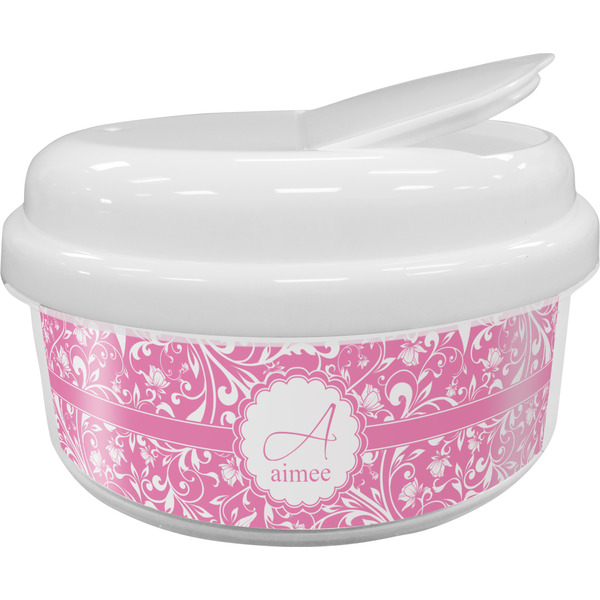 Custom Floral Vine Snack Container (Personalized)