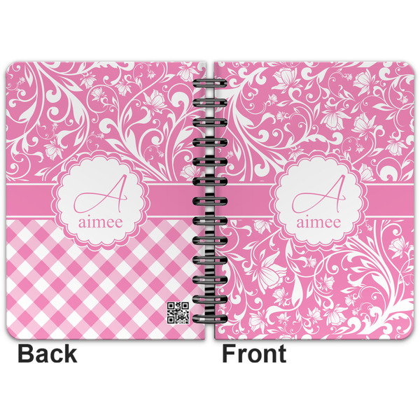 Floral Vine Spiral Journal 5 x 7 - Apvl