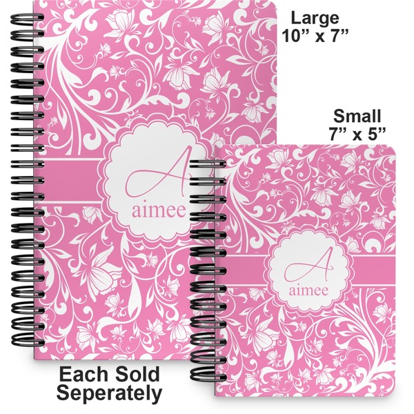 Floral Vine Spiral Journal - Comparison
