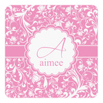 Floral Vine Square Decal (Personalized)