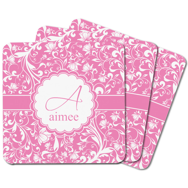 Floral Vine Square Fridge Magnet - MAIN