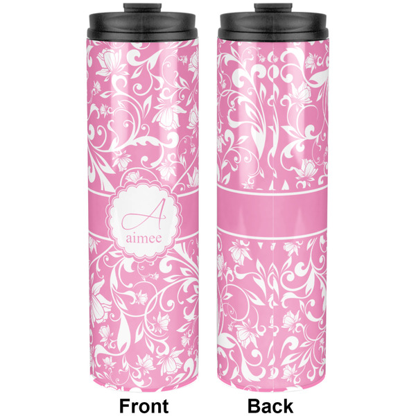 Floral Vine Stainless Steel Tumbler 20 Oz - Approval