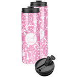 Floral Vine Stainless Steel Skinny Tumbler (Personalized)