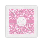 Floral Vine Cocktail Napkins (Personalized)
