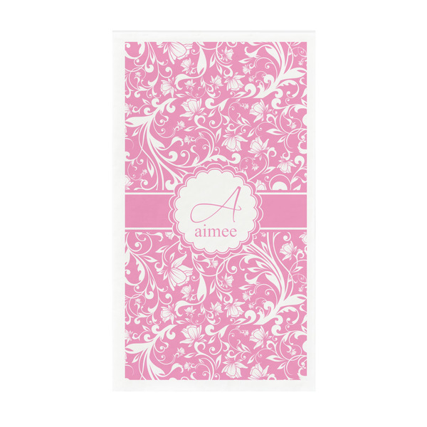 Custom Floral Vine Guest Towels - Full Color - Standard (Personalized)