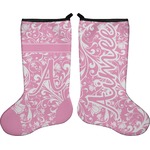 Floral Vine Holiday Stocking - Double-Sided - Neoprene (Personalized)