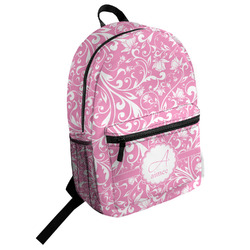 Floral Vine Student Backpack (Personalized)