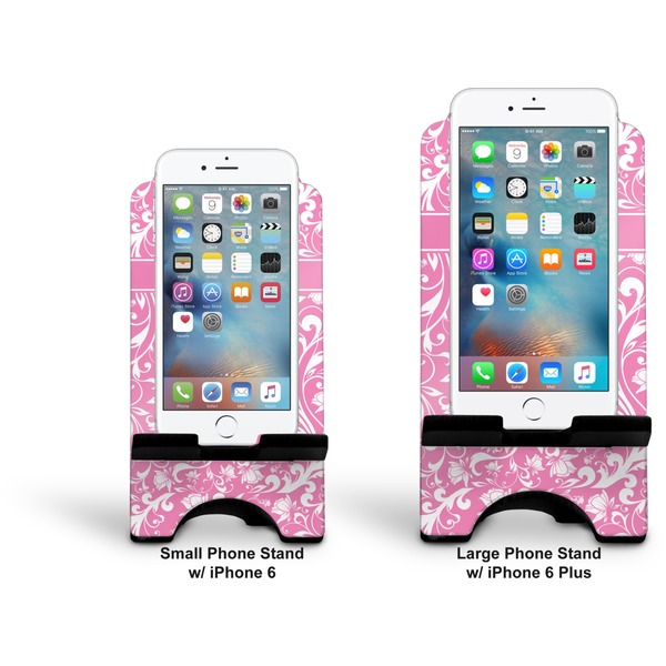 Floral Vine Stylized Phone Stand - Comparison