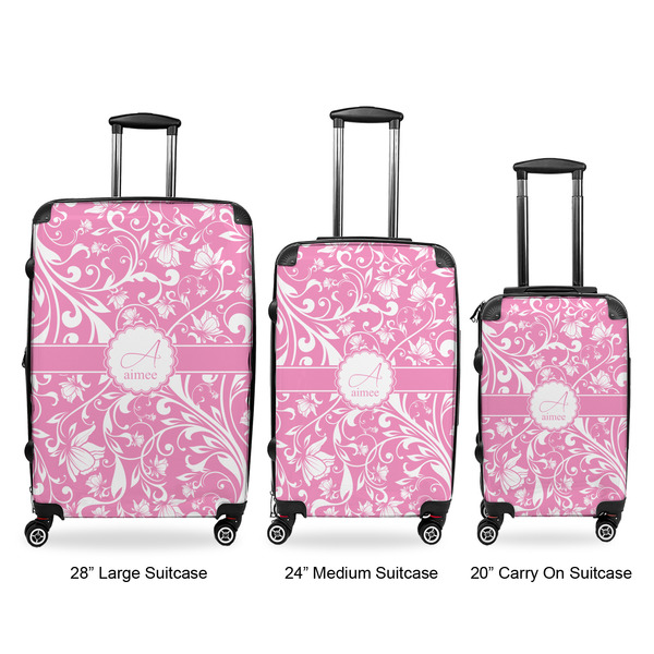 Floral Vine Suitcase Set 1 - APPROVAL