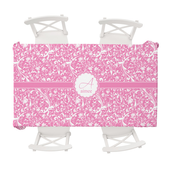 Custom Floral Vine Tablecloth - 58"x102" (Personalized)