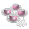 Floral Vine Tea Cup - Set of 4