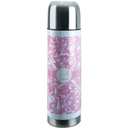 Floral Vine Stainless Steel Thermos (Personalized)
