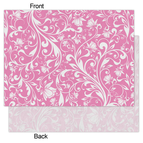 Floral Vine Tissue Paper - Heavyweight - Large - Front & Back