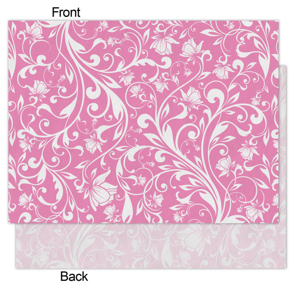 Floral Vine Tissue Paper - Heavyweight - Medium - Front & Back
