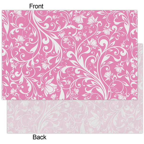 Floral Vine Tissue Paper - Heavyweight - XL - Front & Back