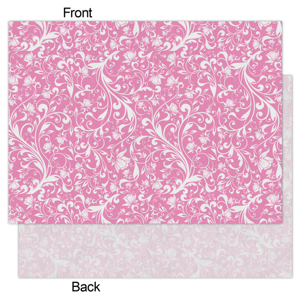 Floral Vine Tissue Paper - Lightweight - Large - Front & Back