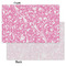 Floral Vine Tissue Paper - Lightweight - Small - Front & Back