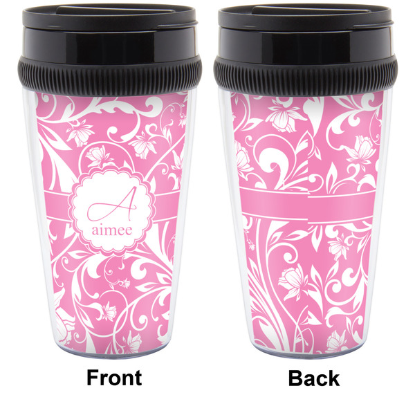 Floral Vine Travel Mug Approval (Personalized)