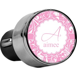 Floral Vine USB Car Charger (Personalized)