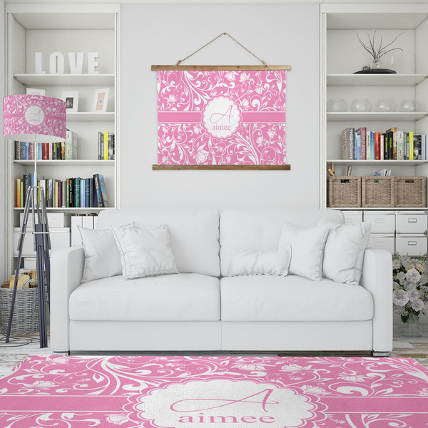 Floral Vine Wall Hanging Tapestry - IN CONTEXT