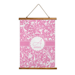 Floral Vine Wall Hanging Tapestry (Personalized)